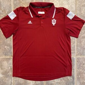 Adidas Indiana University Polo Men’s Large